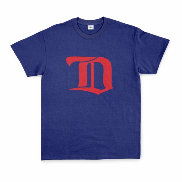 Detroit Red Wings Retro Tişört L - İndigo Mavisi