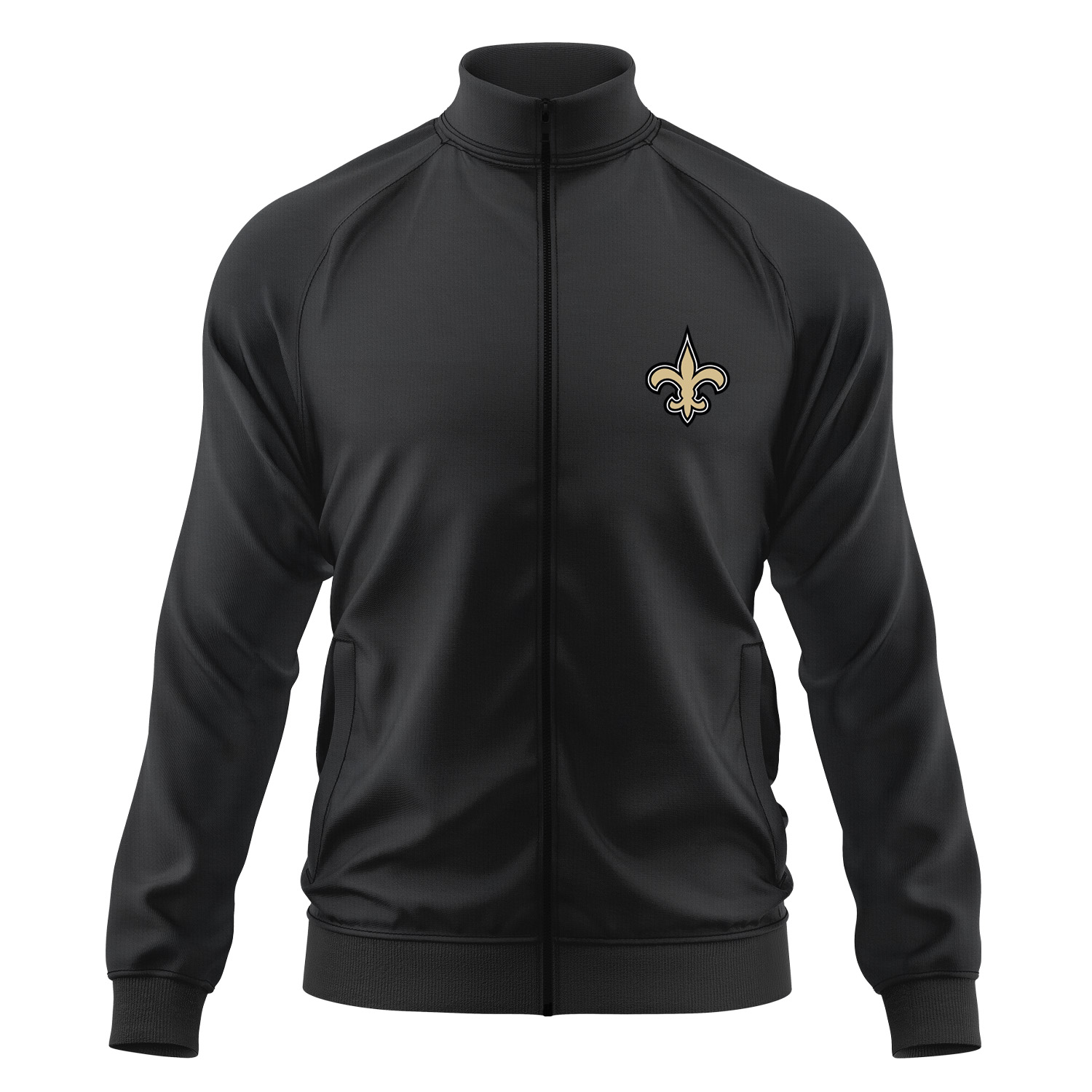 New Orleans Saints Fermuarlı Sweatshirt