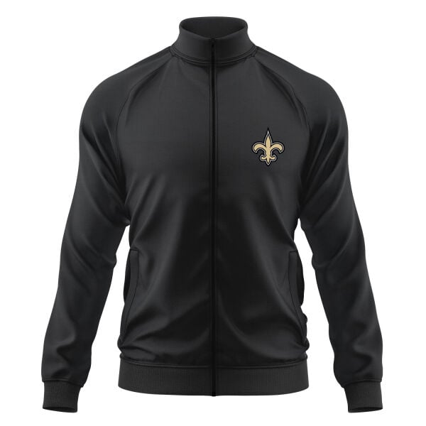 New Orleans Saints Fermuarlı Sweatshirt