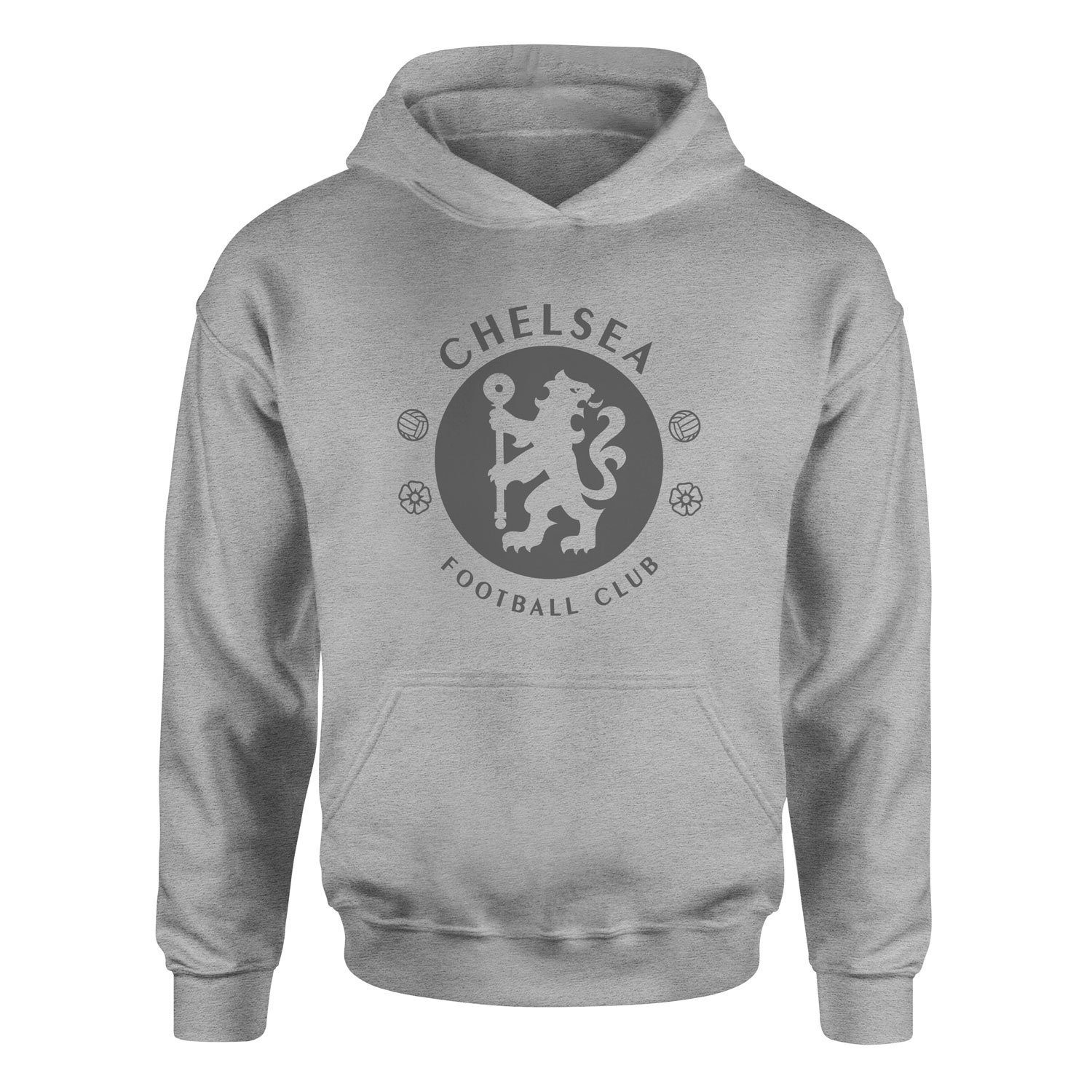 Chelsea FC MB Shield Hoodie M - Gri