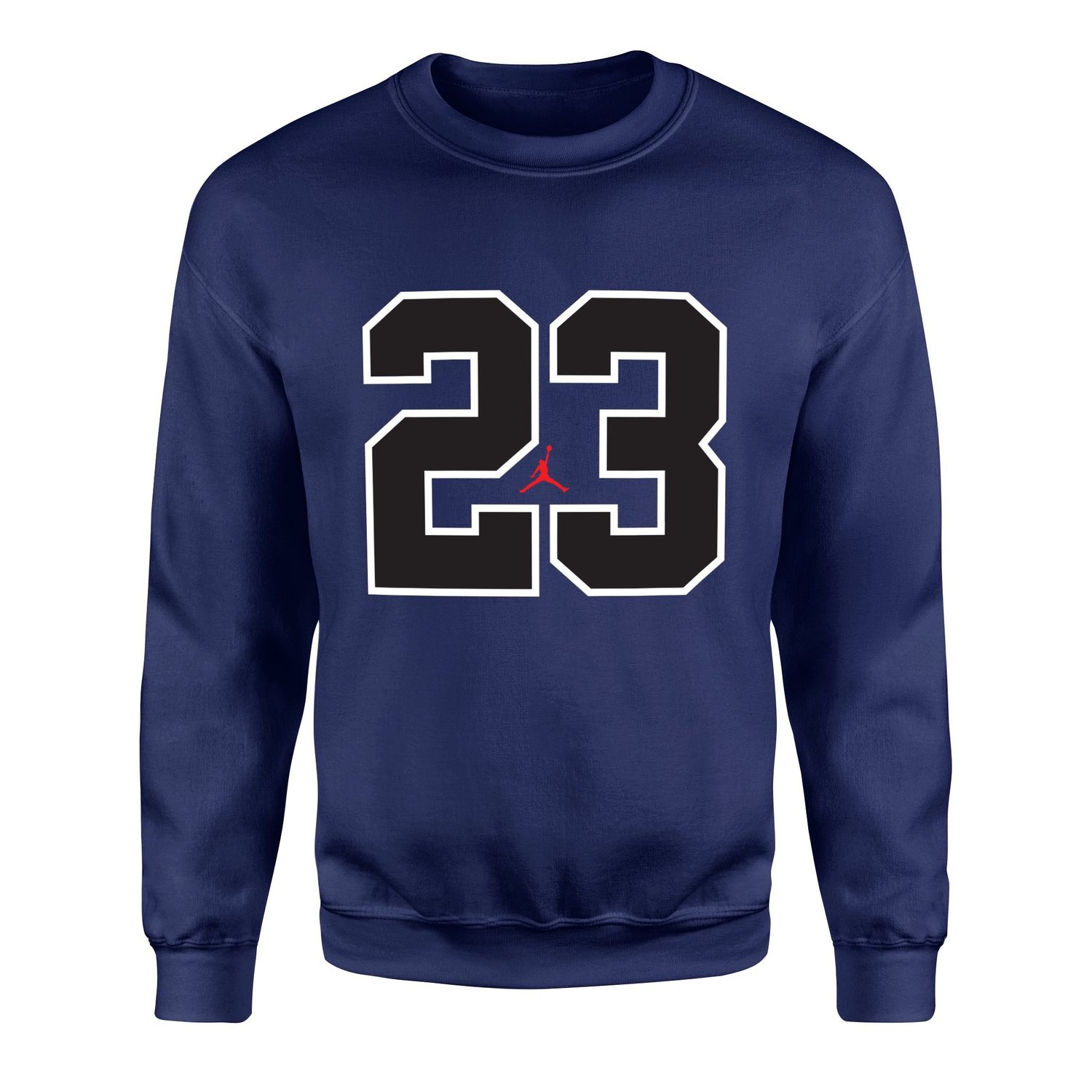 Air Jordan 23 Sweatshirt L - İndigo Mavisi
