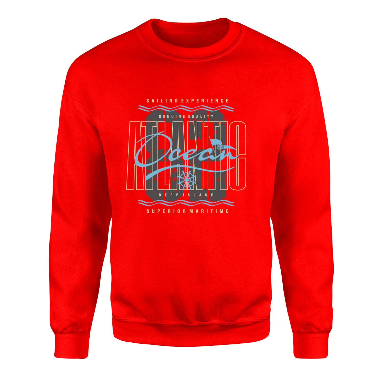 Atlantic Ocean Sweatshirt M - Kırmızı