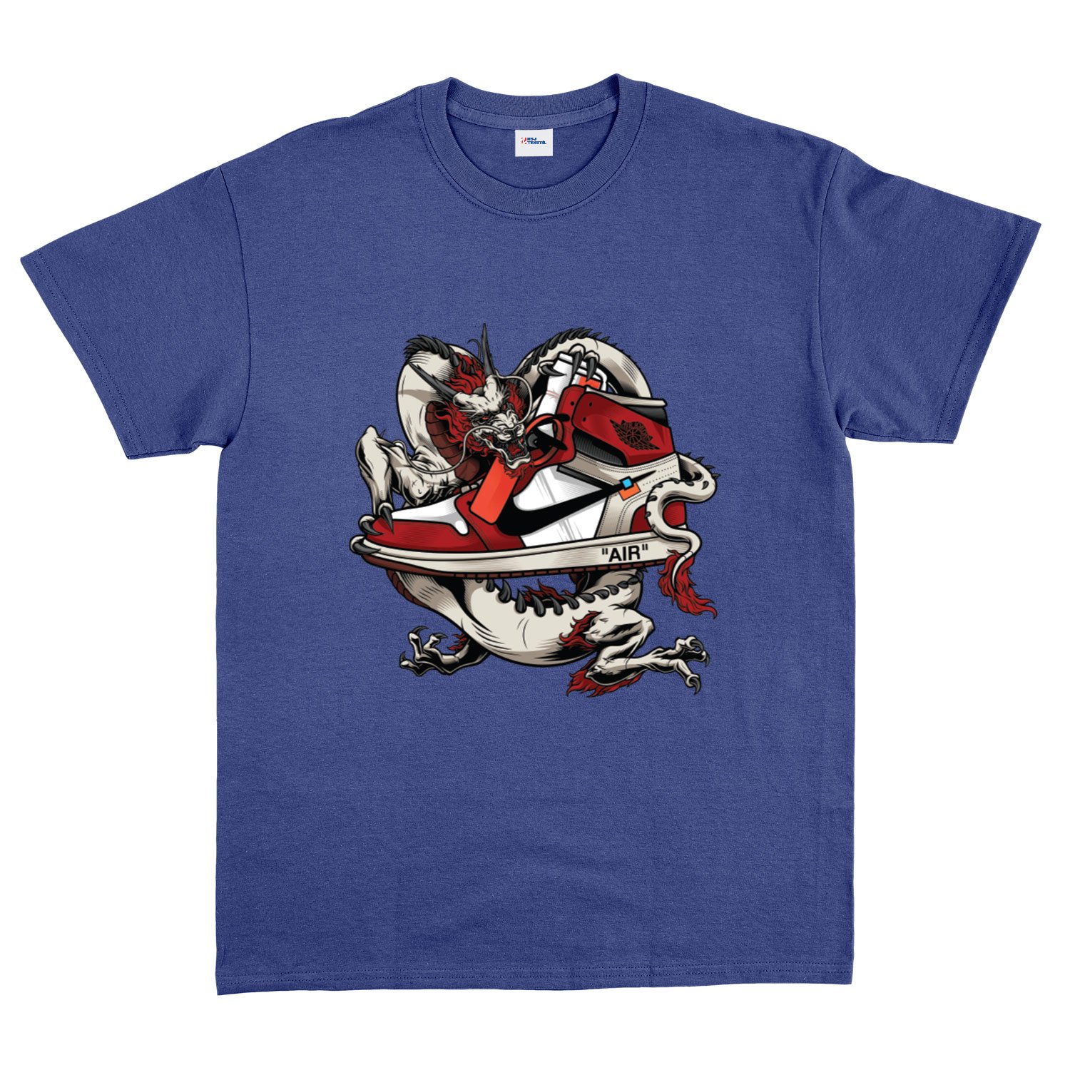 Air Jordan Dragon Tişört L - İndigo Mavisi