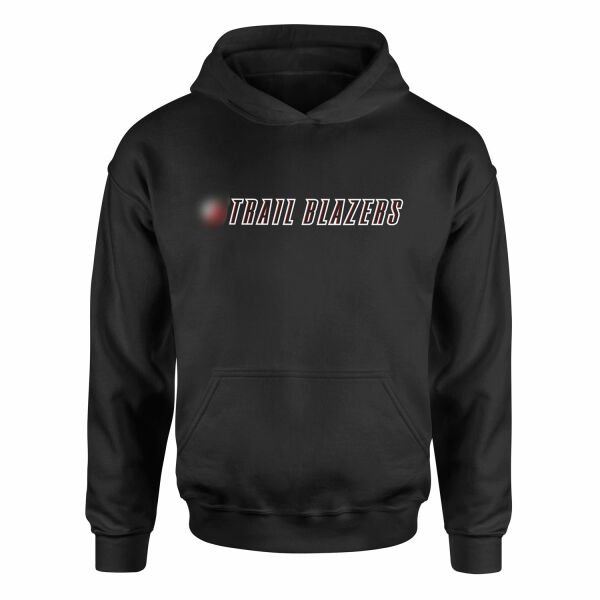 Trail Blazers Hoodie XXL - Siyah