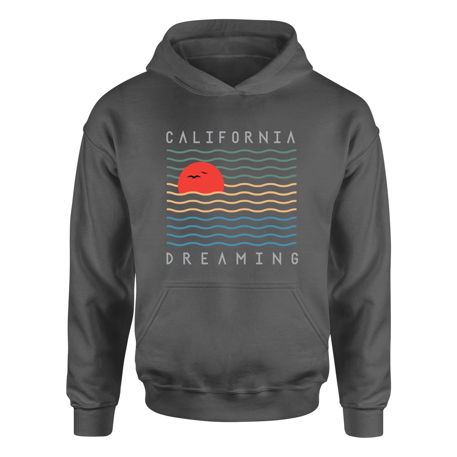 California Dreamin’ Hoodie L - Füme