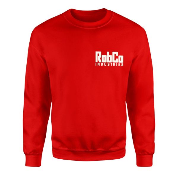 RobCo Industries Fallout Sweatshirt XXL - Kırmızı