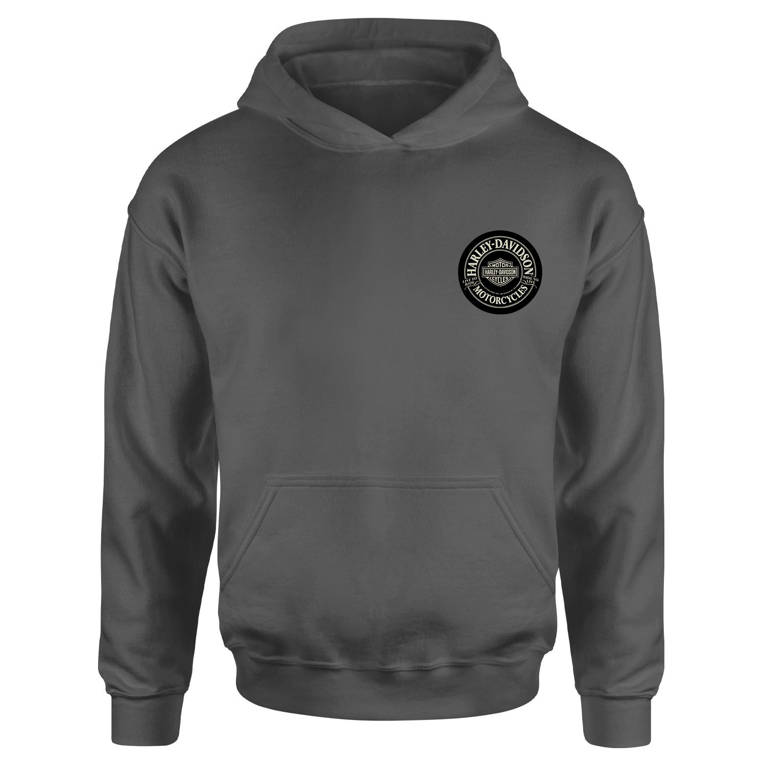 Harley Davidson Badge Hoodie