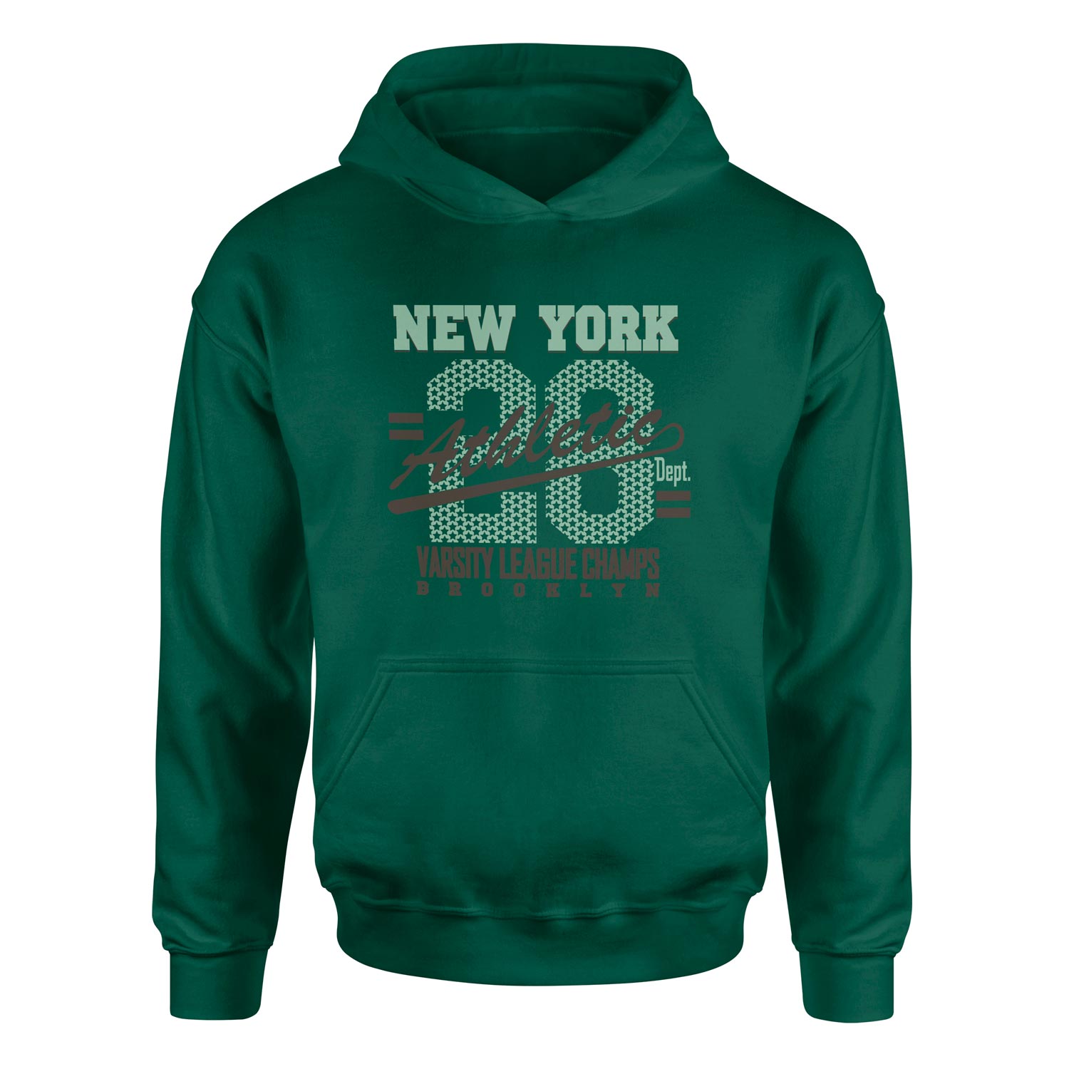 NY Athletic Hoodie S - Nefti Yeşili