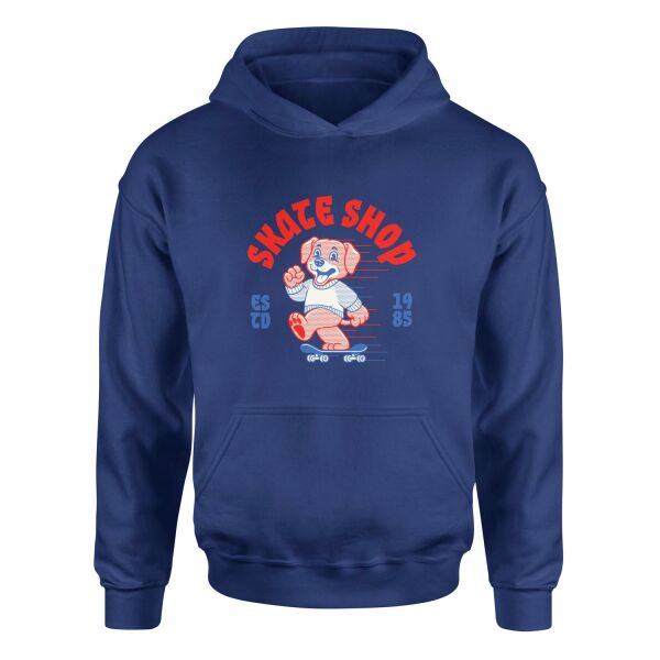 Skate Shop Hoodie S - İndigo Mavisi