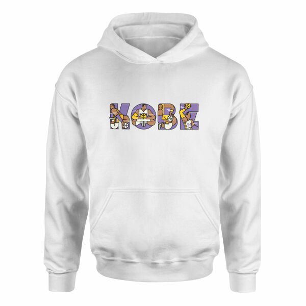 KOBE Hoodie XXL - Beyaz