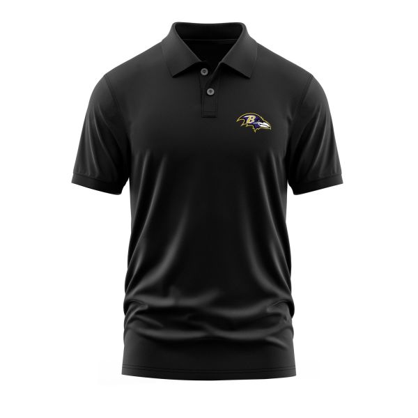 Baltimore Ravens Polo Tişört M - Siyah