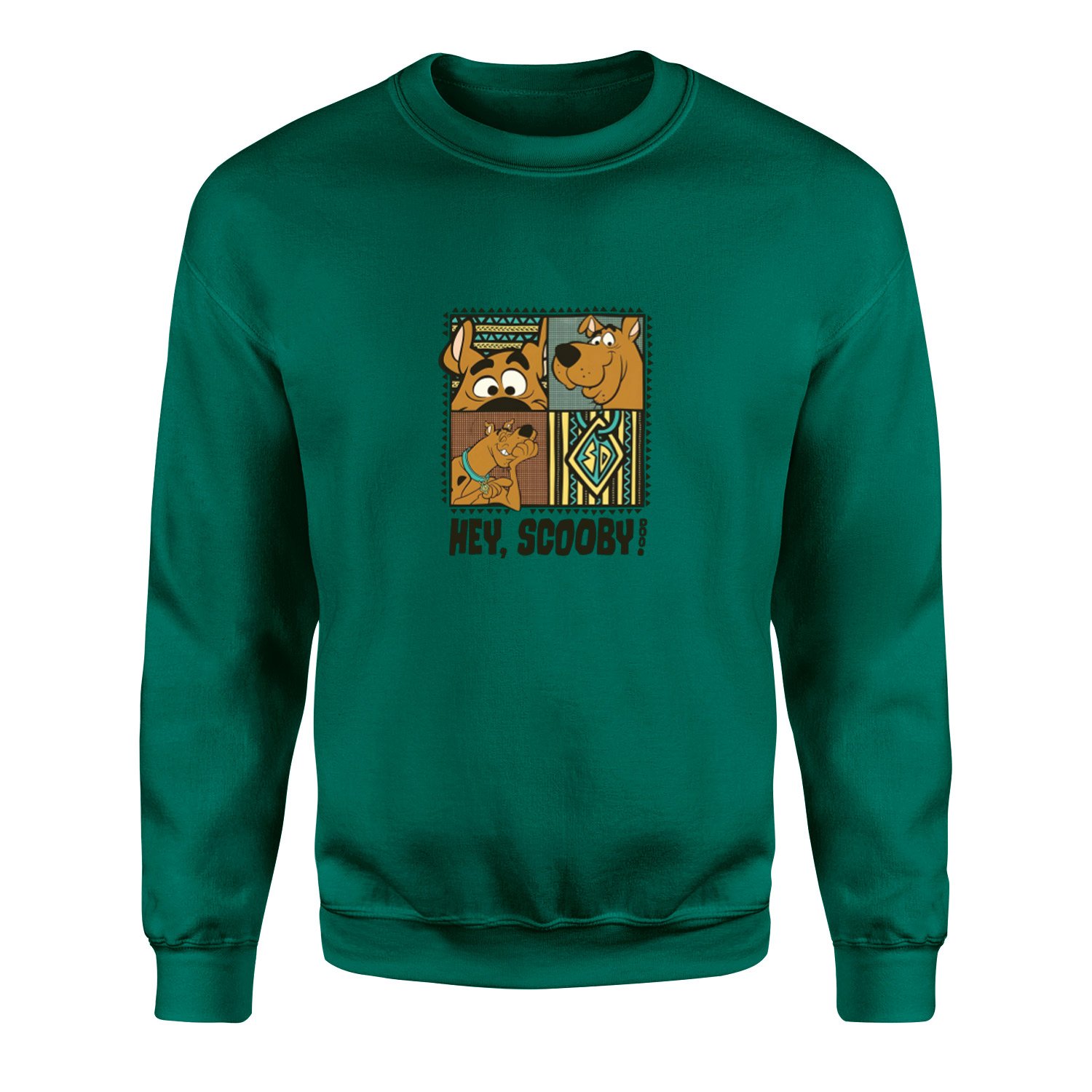 Hey Scooby! Sweatshirt XXL - Nefti Yeşili