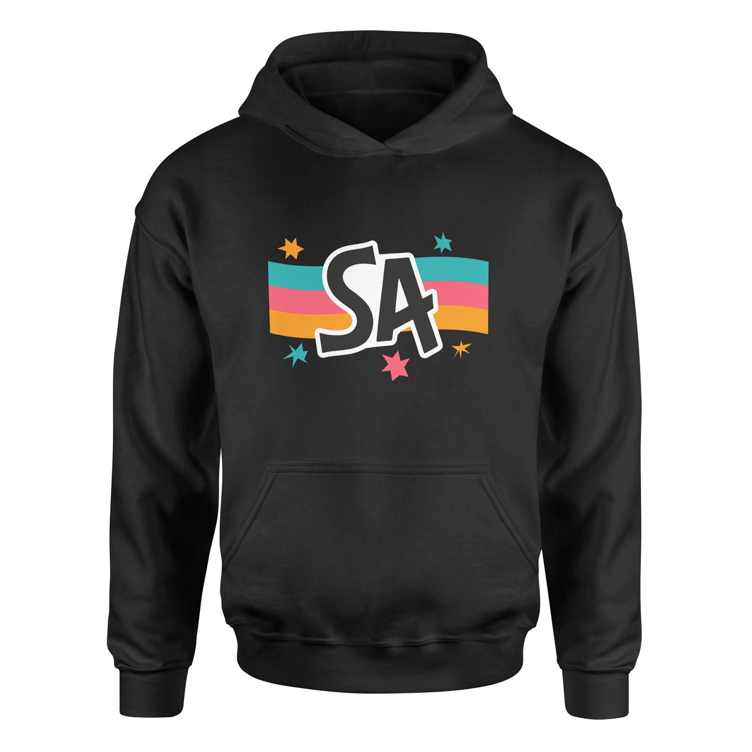 San Antonio Hoodie M - Siyah