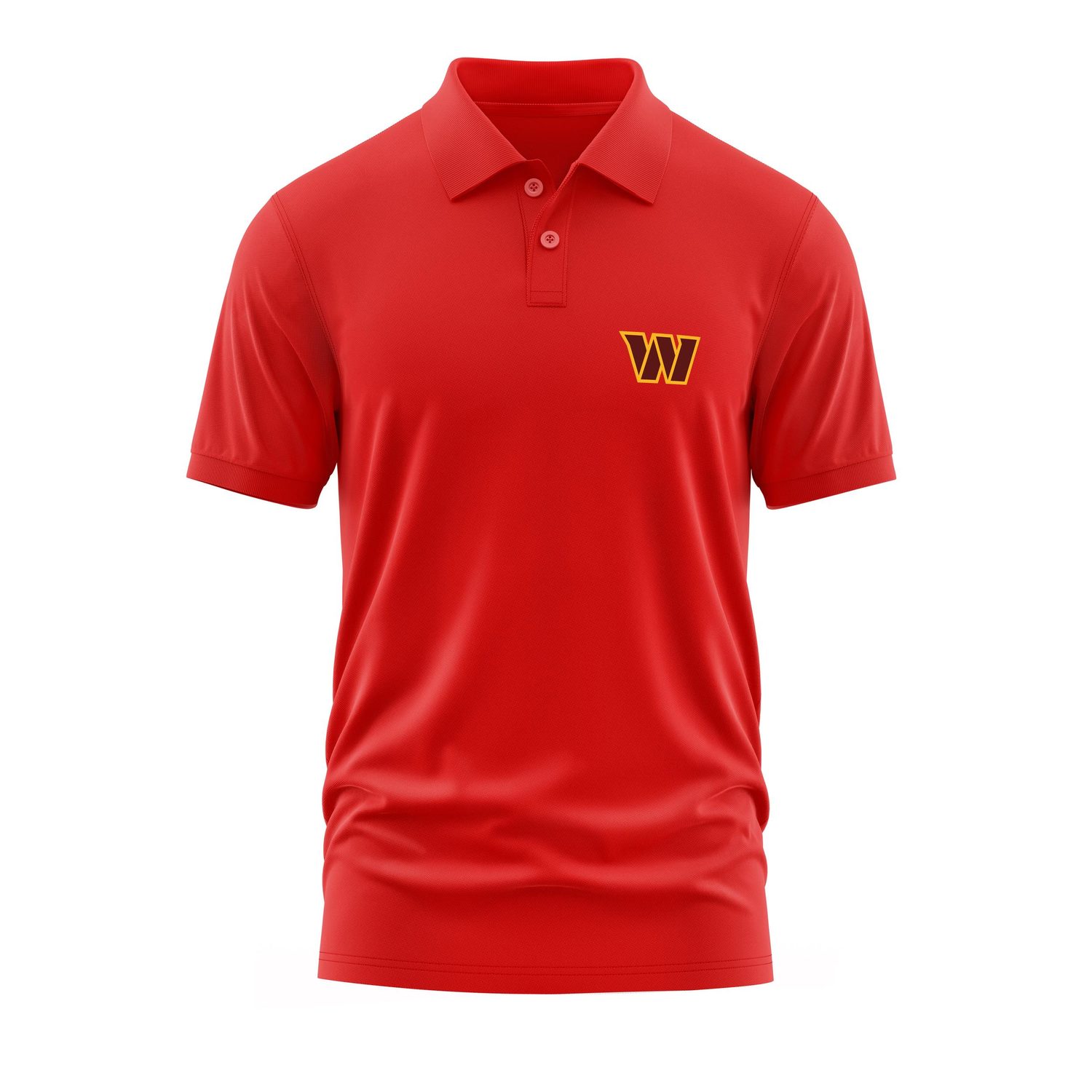Washington Commanders Polo Tişört XL - Kırmızı