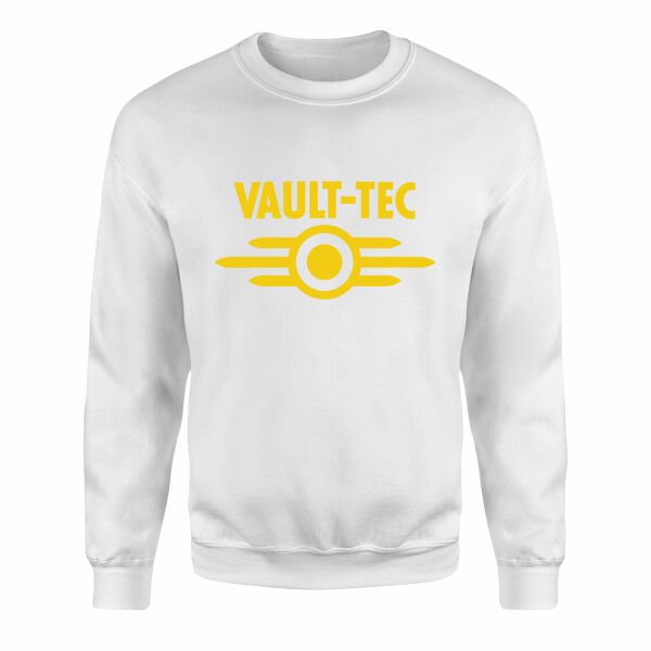 Vault-Tec Corporation | Fallout Sweatshirt XL - Beyaz
