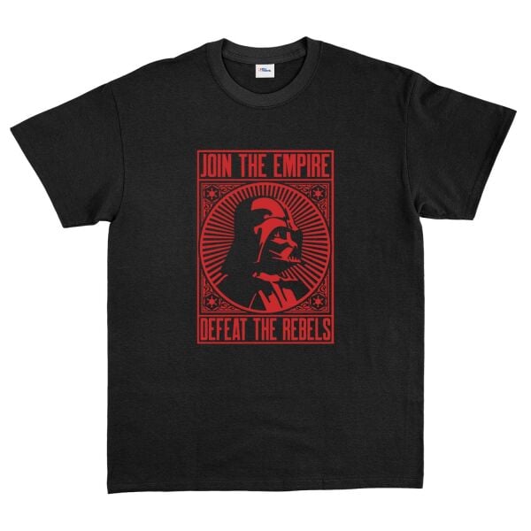 Join the Empire, Defeat the Rebels Tişört M - Siyah | OUTLET