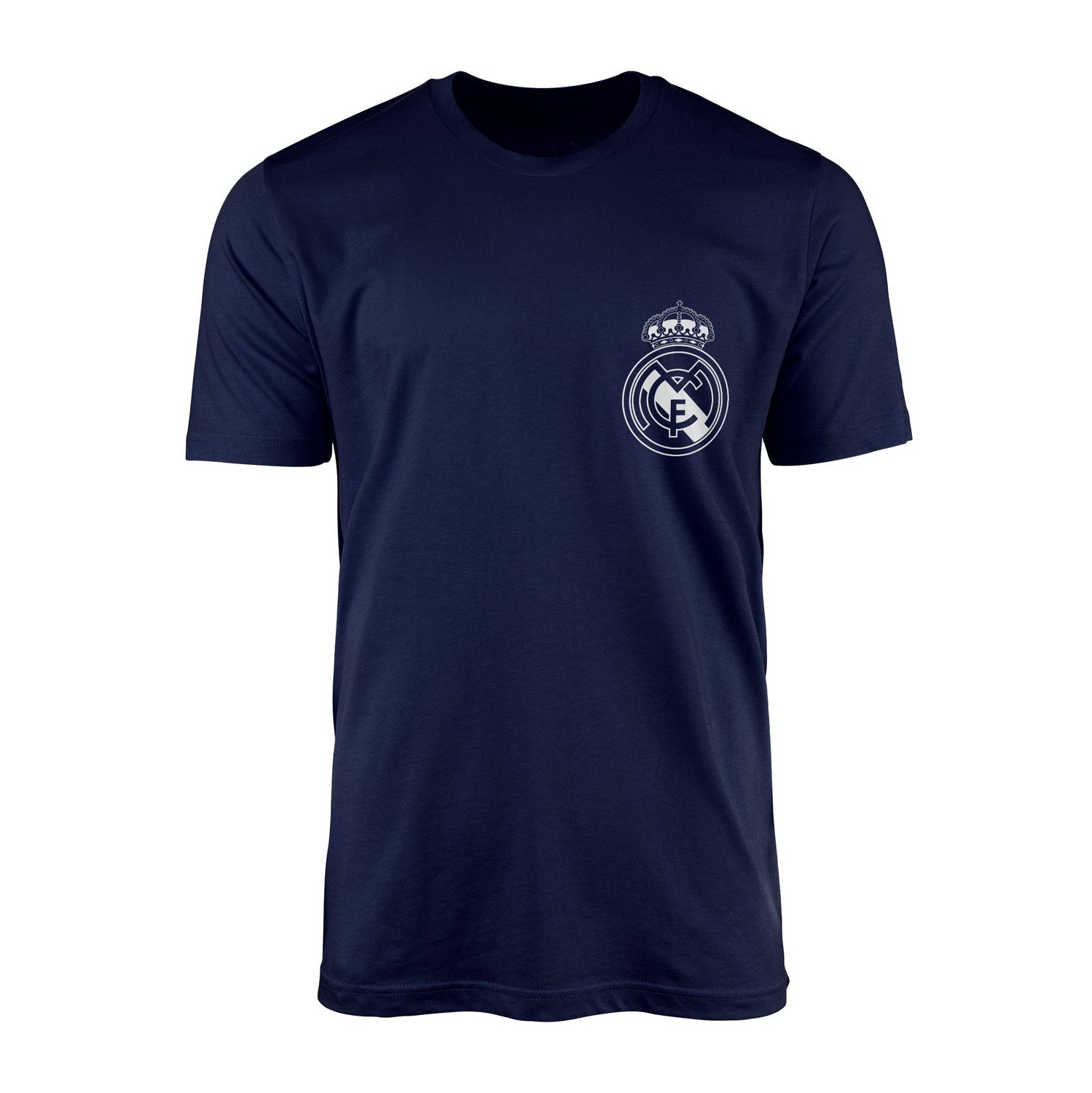 Real Madrid Badge Tişört M - İndigo Mavisi