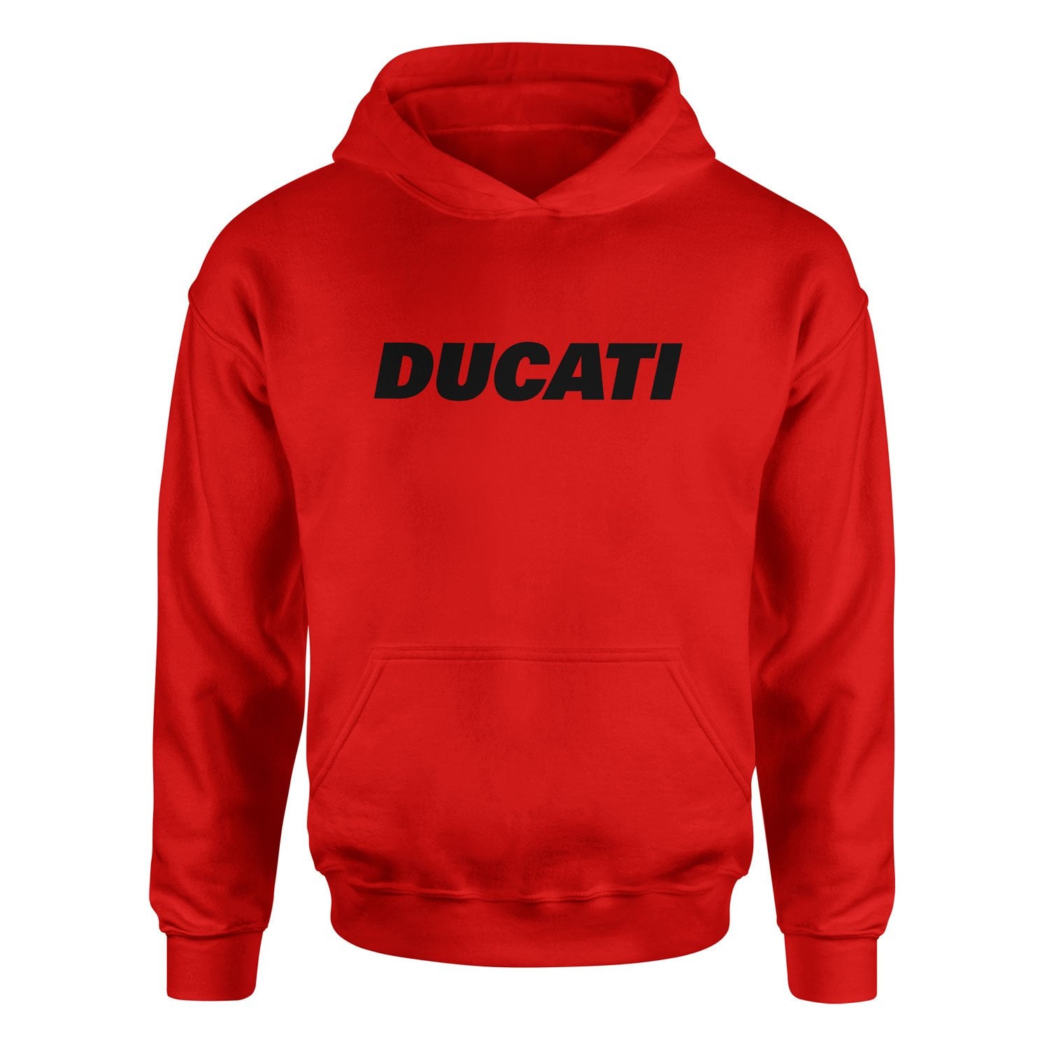 Ducati Black Hoodie S - Kırmızı