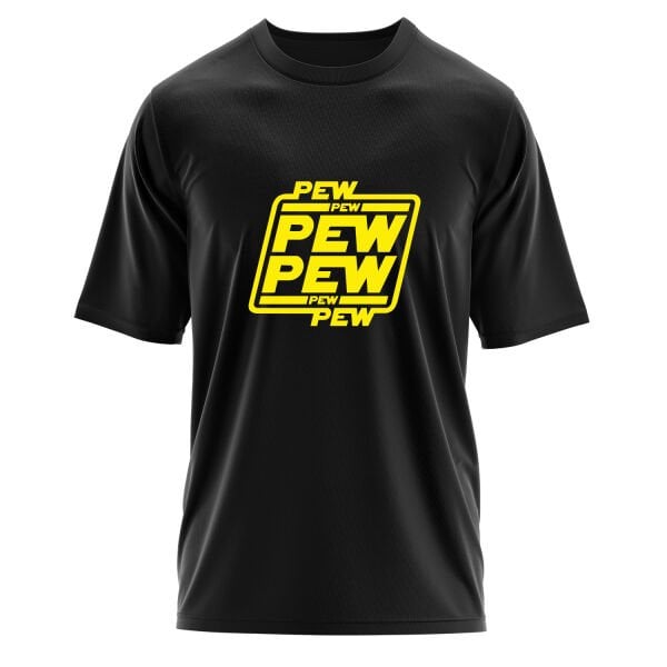 Pew Pew Pew Oversize Tişört