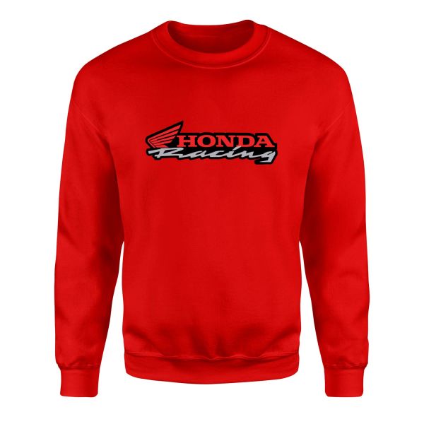 Honda Racing Sweatshirt S - Kırmızı