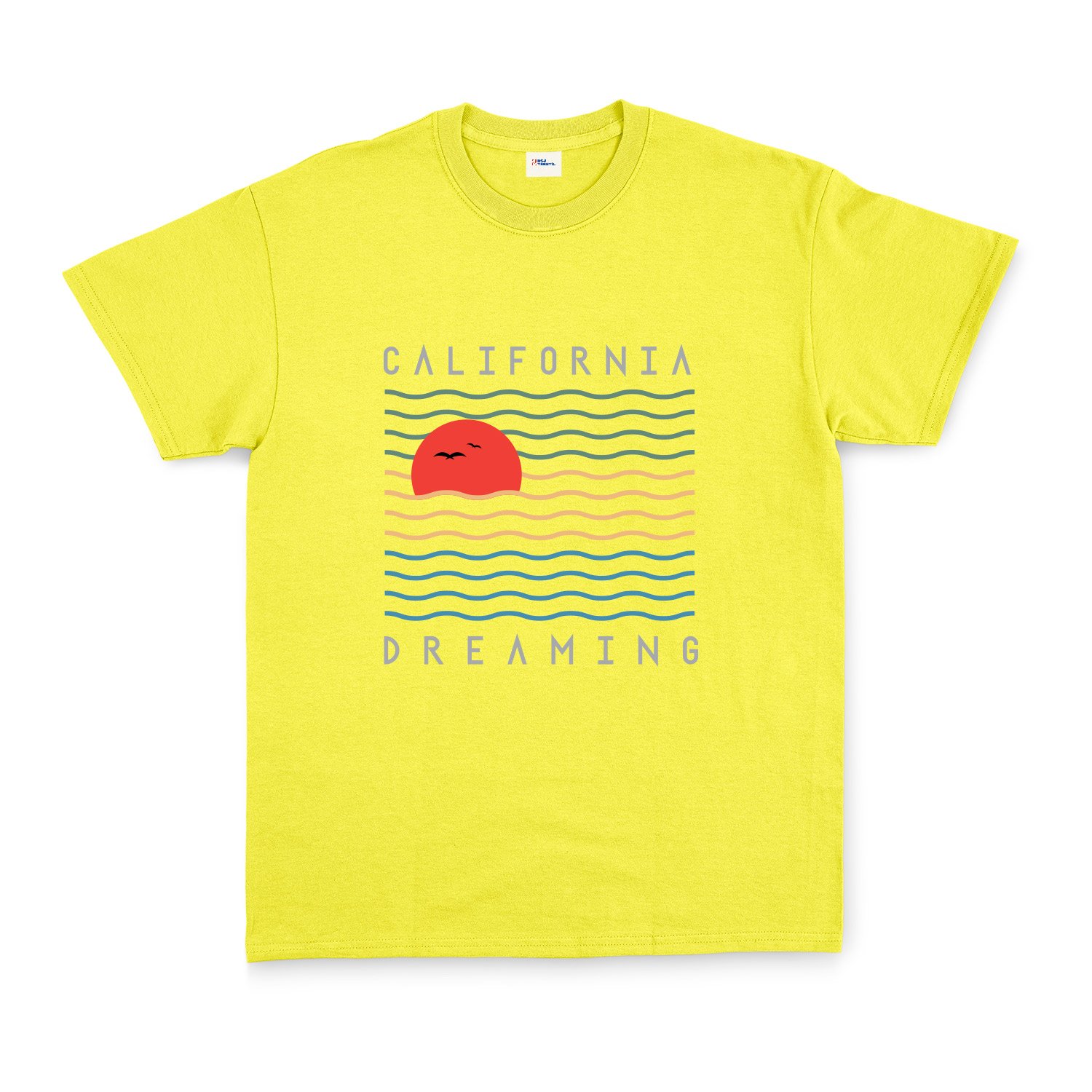 California Dreamin’ Tişört XL - Sarı