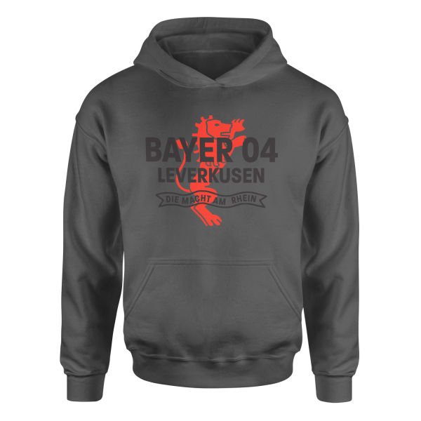B04 Leverkusen Die Macht Am Rhein Hoodie XXL - Füme