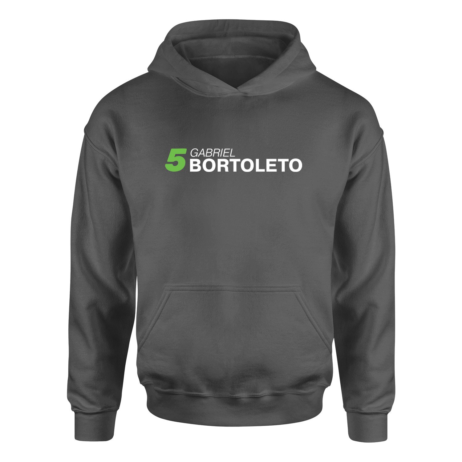 Gabriel Bortoleto 5 Hoodie L - Füme