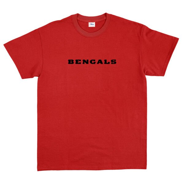 CIN BENGALS Iconic Tişört M - Kırmızı