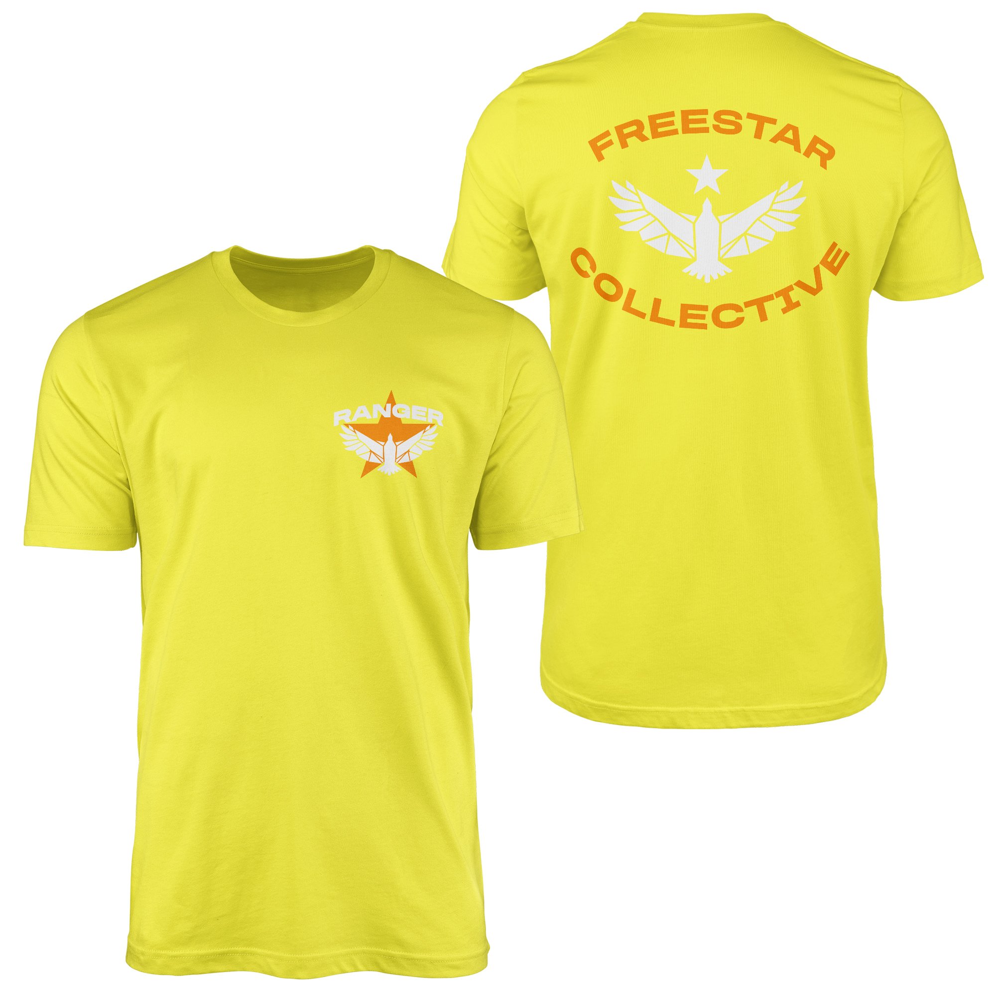 Freestar Collective | STARFIELD Tişört XL - Sarı