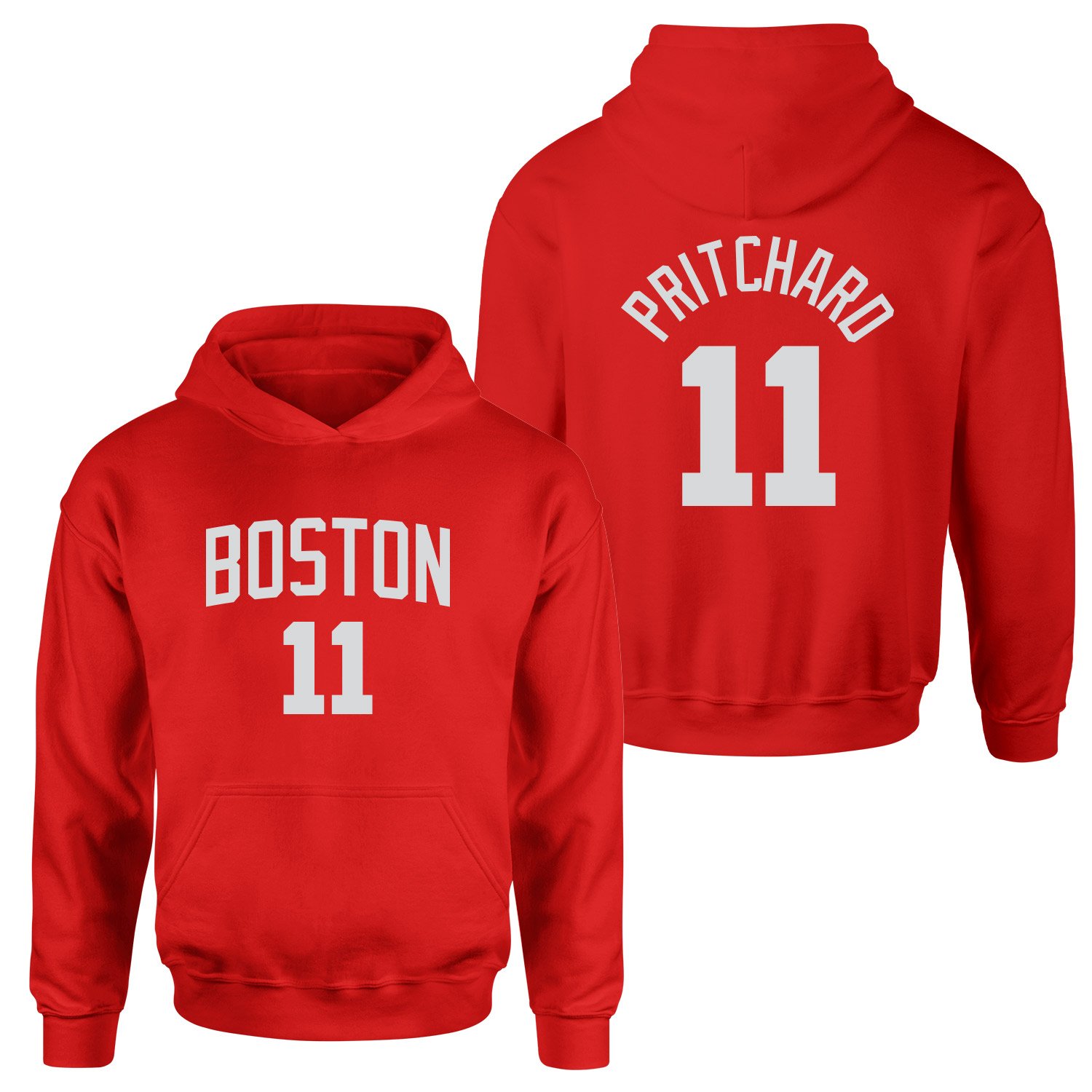 Payton Pritchard 24/25 Forma Hoodie XXL - Kırmızı