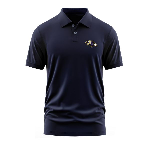 Baltimore Ravens Polo Tişört S - İndigo Mavisi