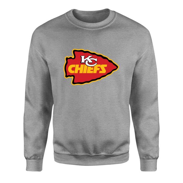 Kansas City Chiefs Sweatshirt M - Gri