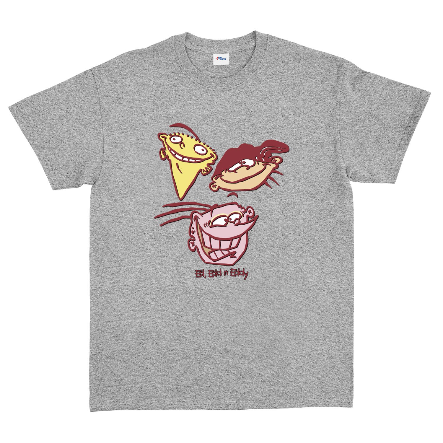 Ed, Edd n Eddy Tişört XXL - Gri