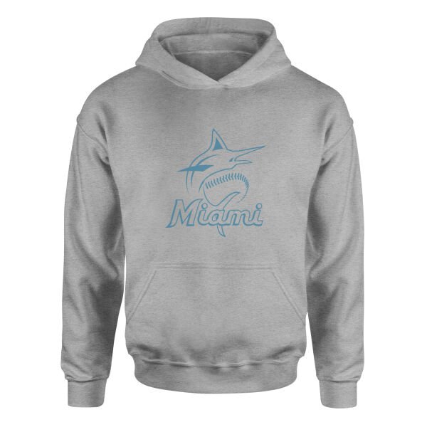 The Marlins Hoodie XL - Gri