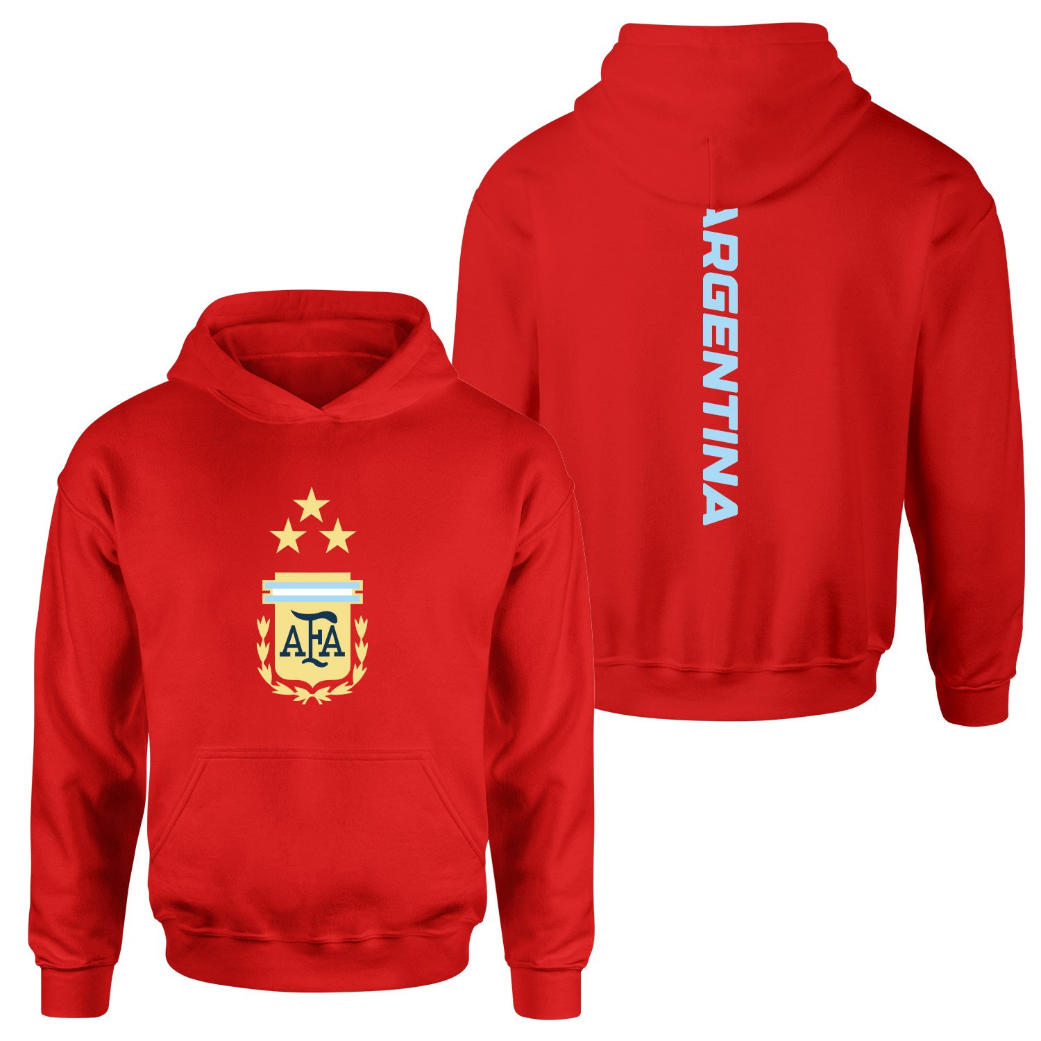 Argentina Legacy Hoodie XXL - Kırmızı