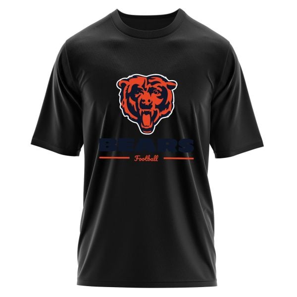 Chicago Bears Chi-Town Roar Oversize Tişört L - Siyah