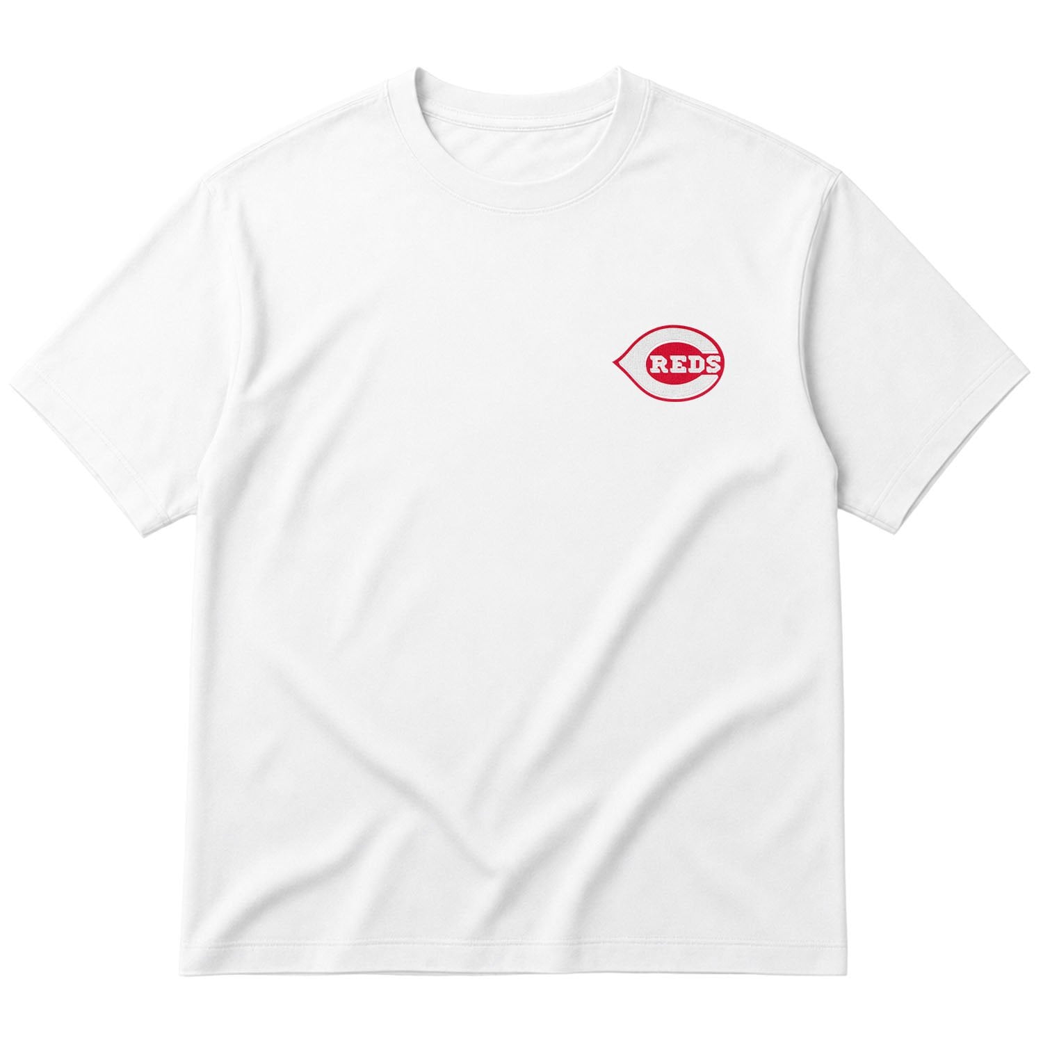 Cincinnati Reds Oversize Tişört XL - Beyaz