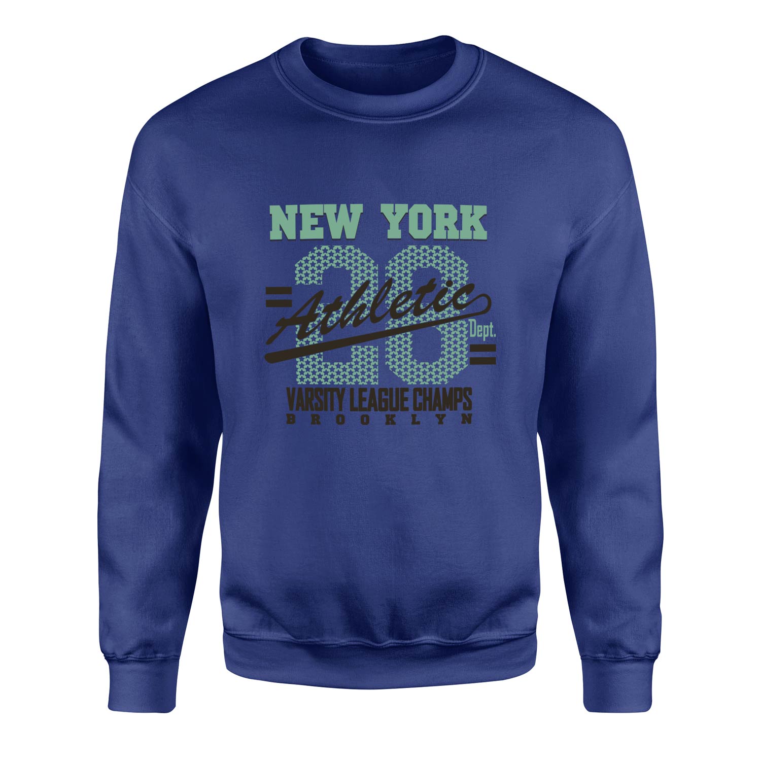 NY Athletic Sweatshirt S - İndigo Mavisi
