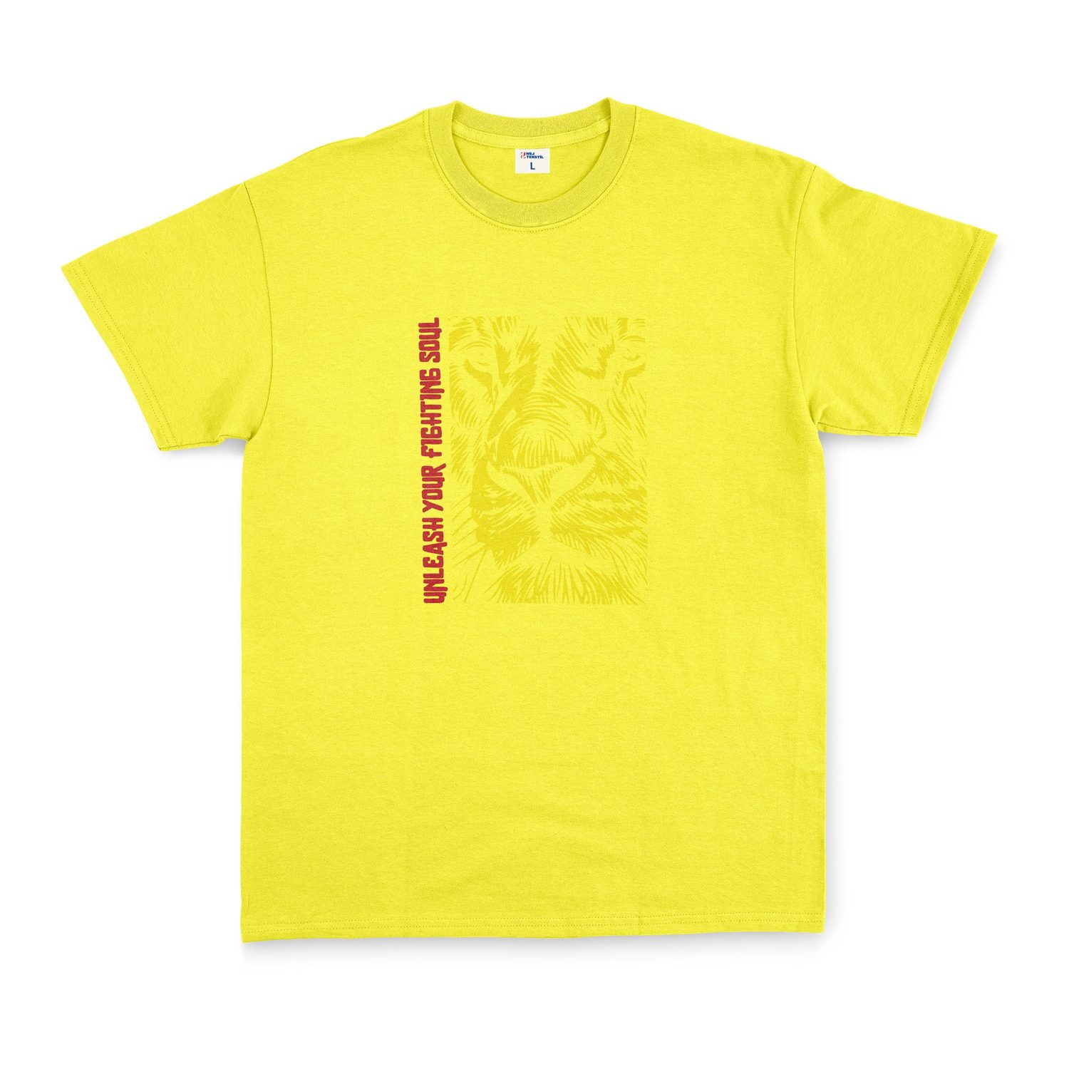 Unleash Your Fighting Soul | Lion II Tişört XL - Sarı