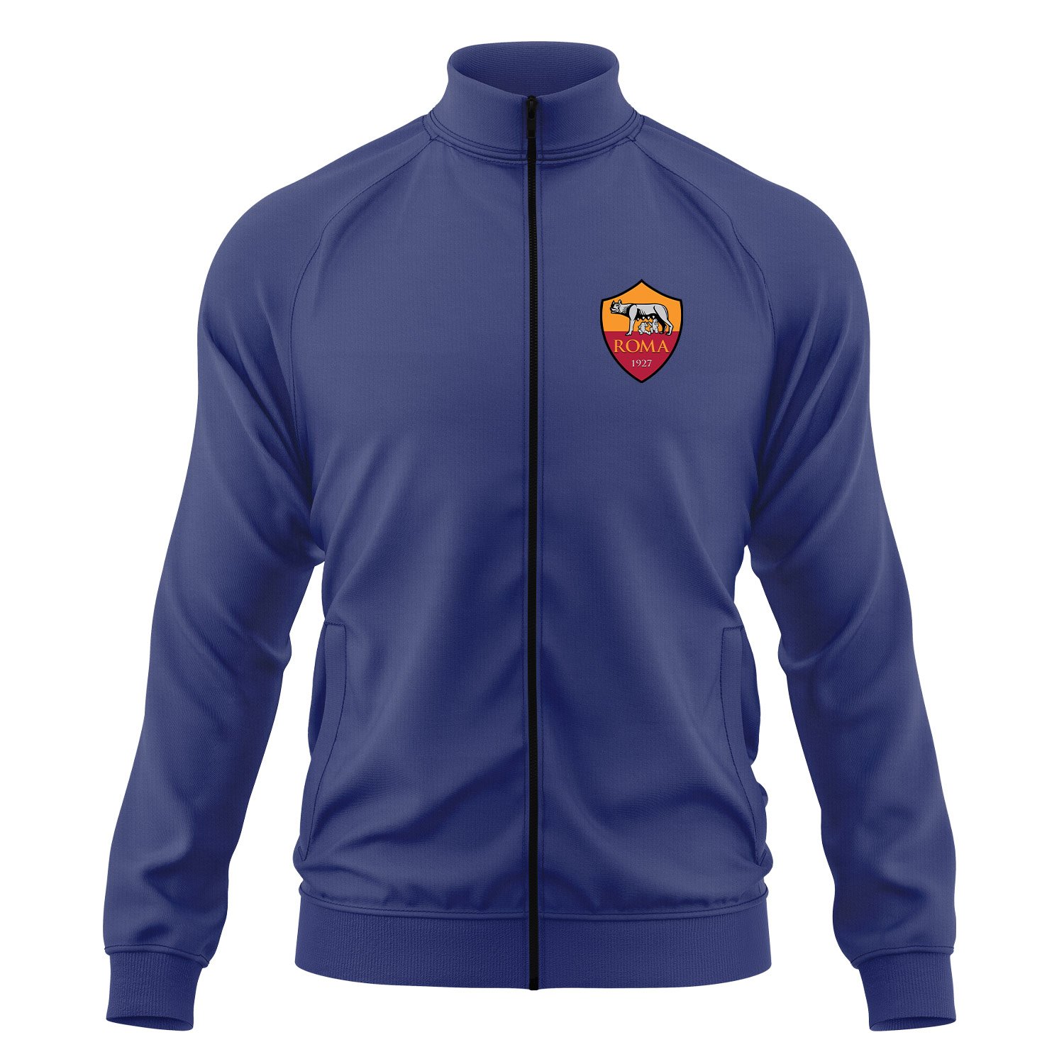 Roma Fermuarlı Sweatshirt S - İndigo Mavisi