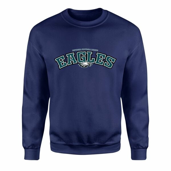 Philadelphia Eagles NFL Sweatshirt XL - İndigo Mavisi