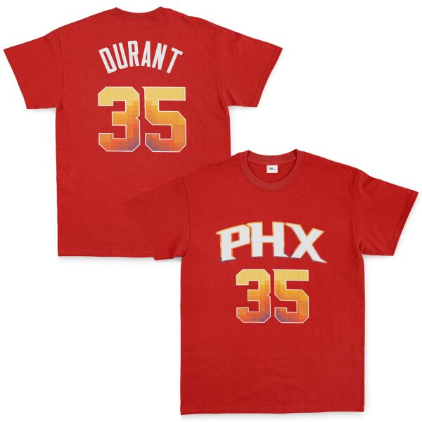 Kevin Durant 35 Phoenix Forma Tişört XL - Kırmızı