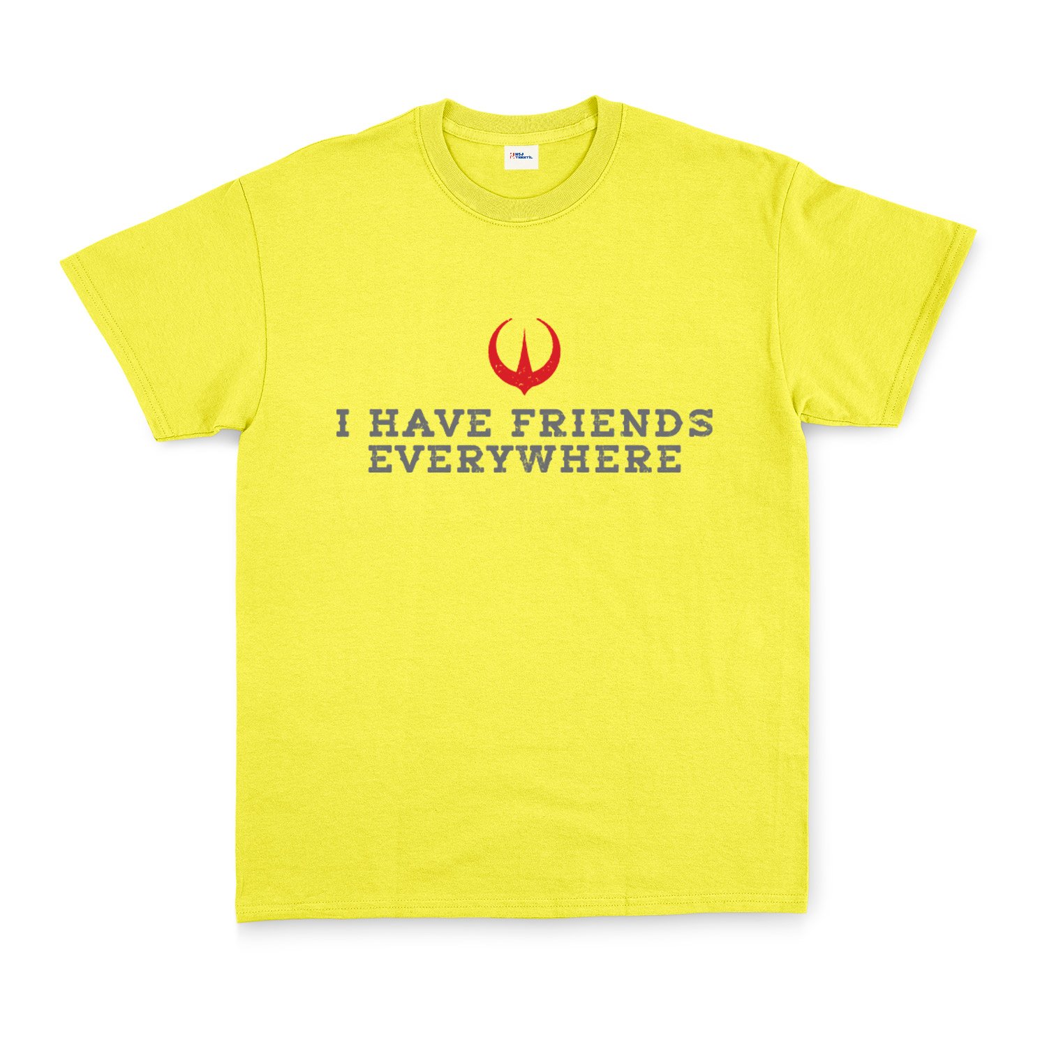 I Have Friends Everywhere Tişört M - Sarı