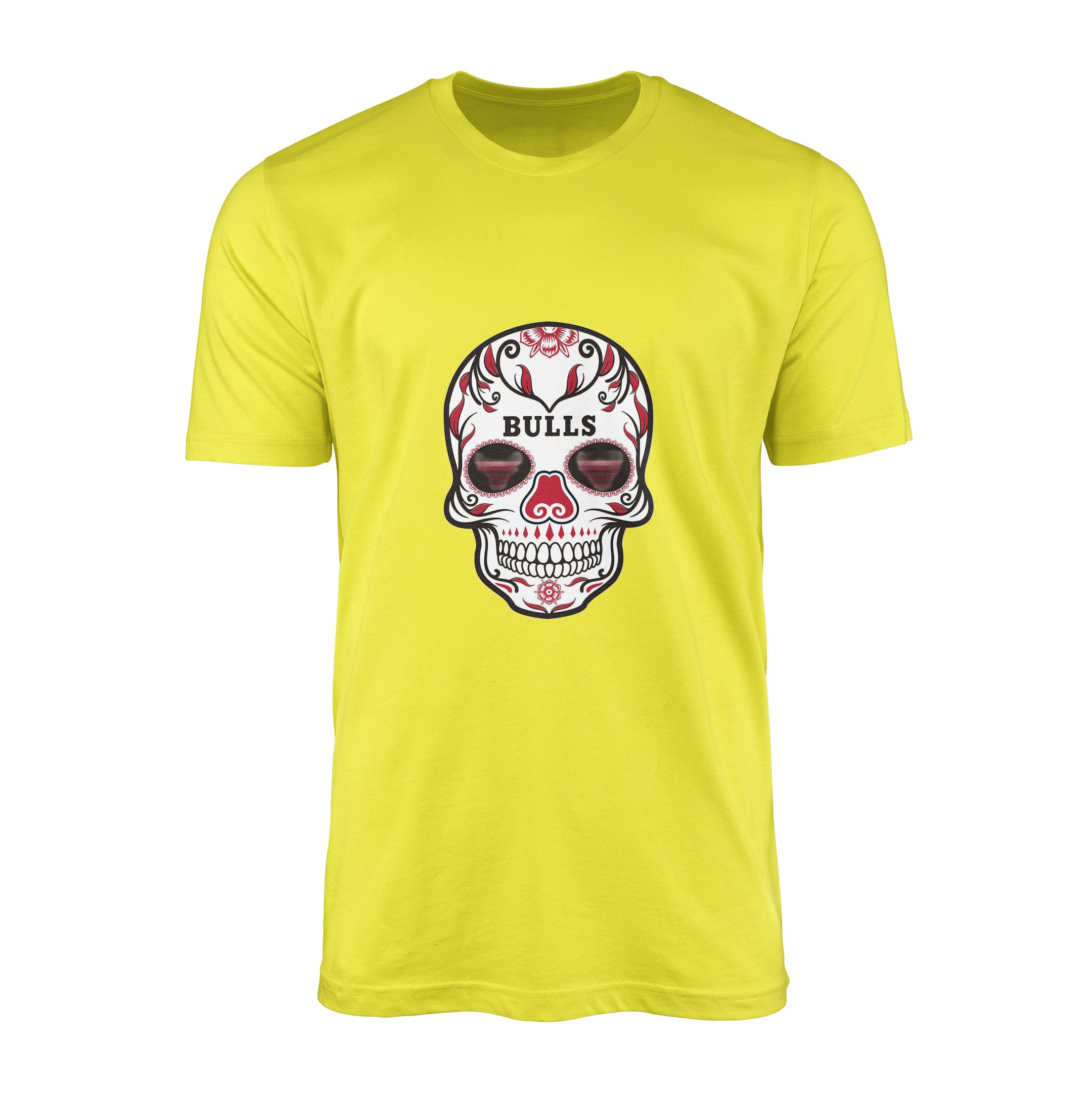 Bulls Skull Tişört S - Sarı