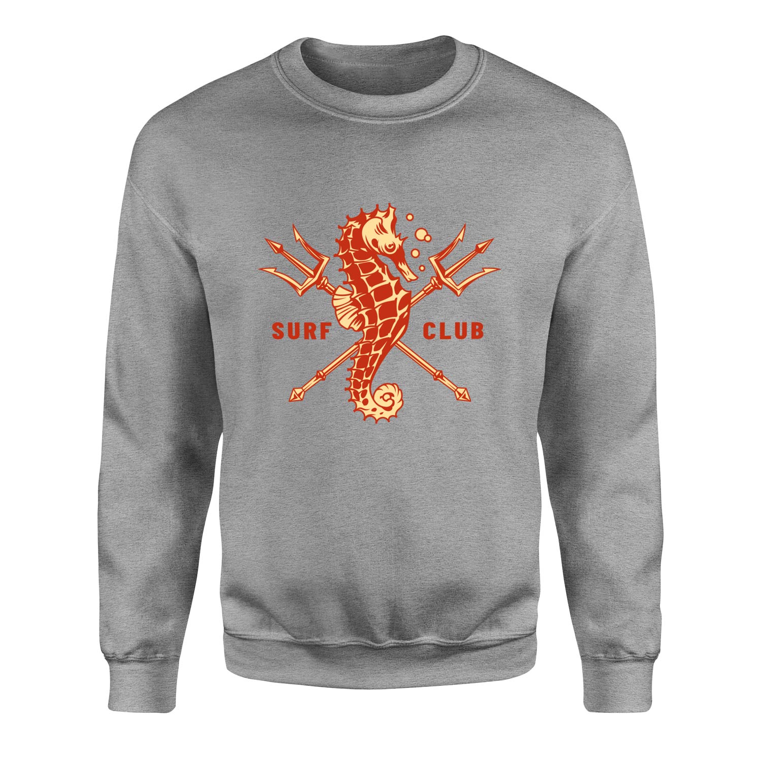 Sea Horse Surf Club Sweatshirt S - Gri