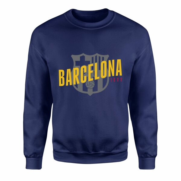 FC Barcelona 1899 Sweatshirt M - İndigo Mavisi