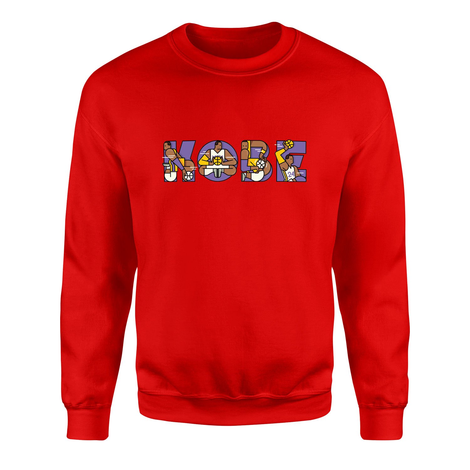 KOBE Sweatshirt XL - Kırmızı