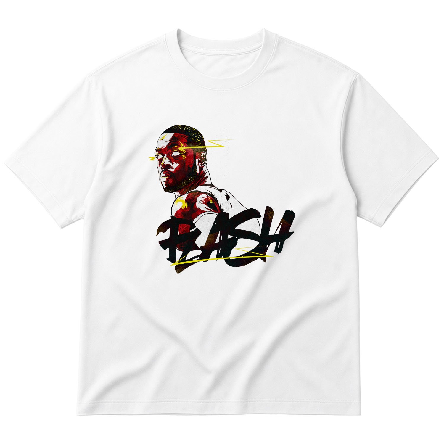 Dwayne “Flash” Wade Oversize Tişört M - Beyaz