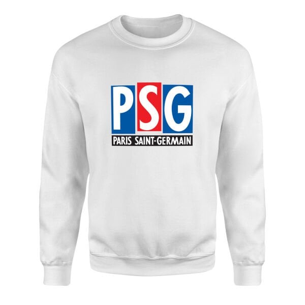 Paris Saint Germain 92-96 Sweatshirt S - Beyaz