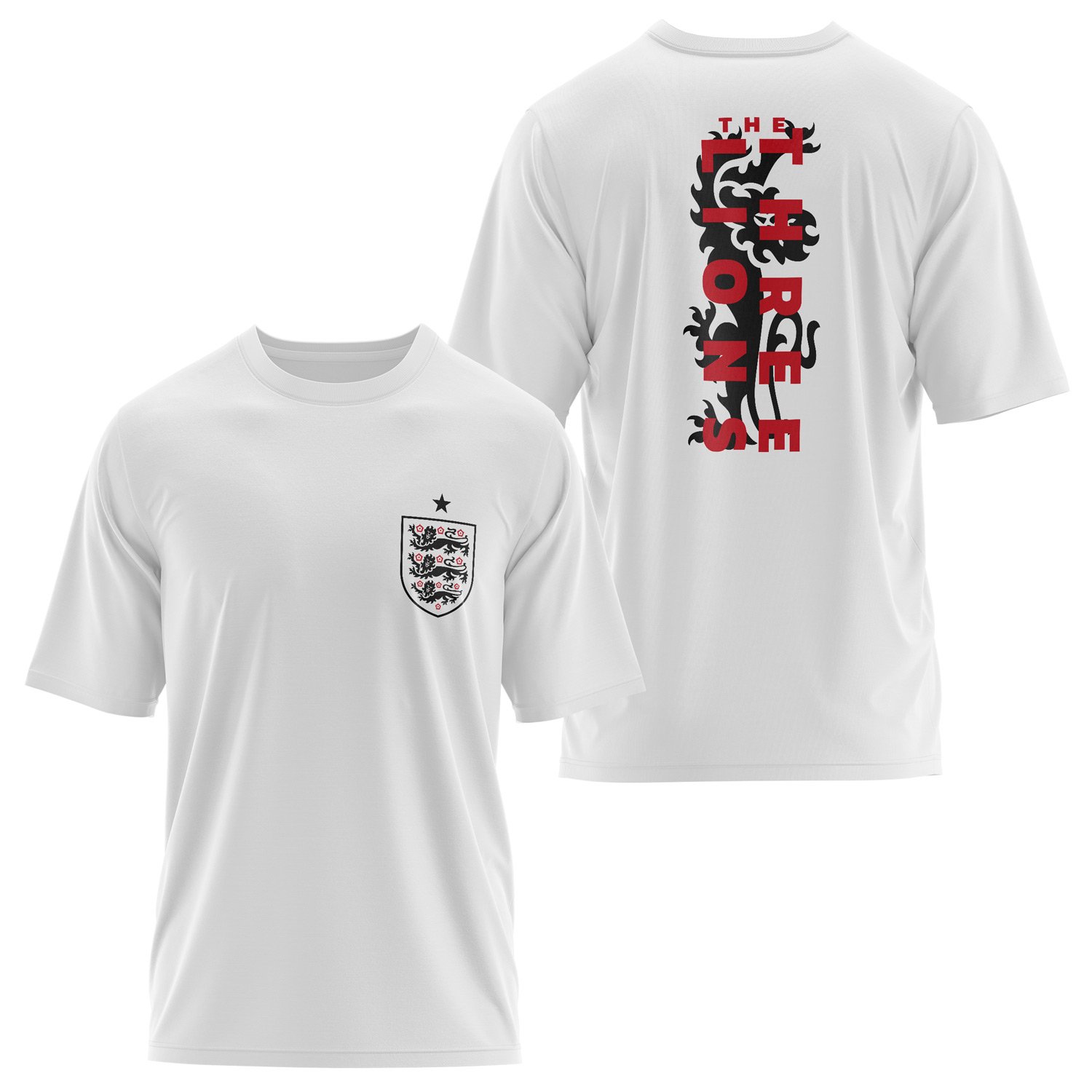 Three Lions | İngiltere Oversize Tişört